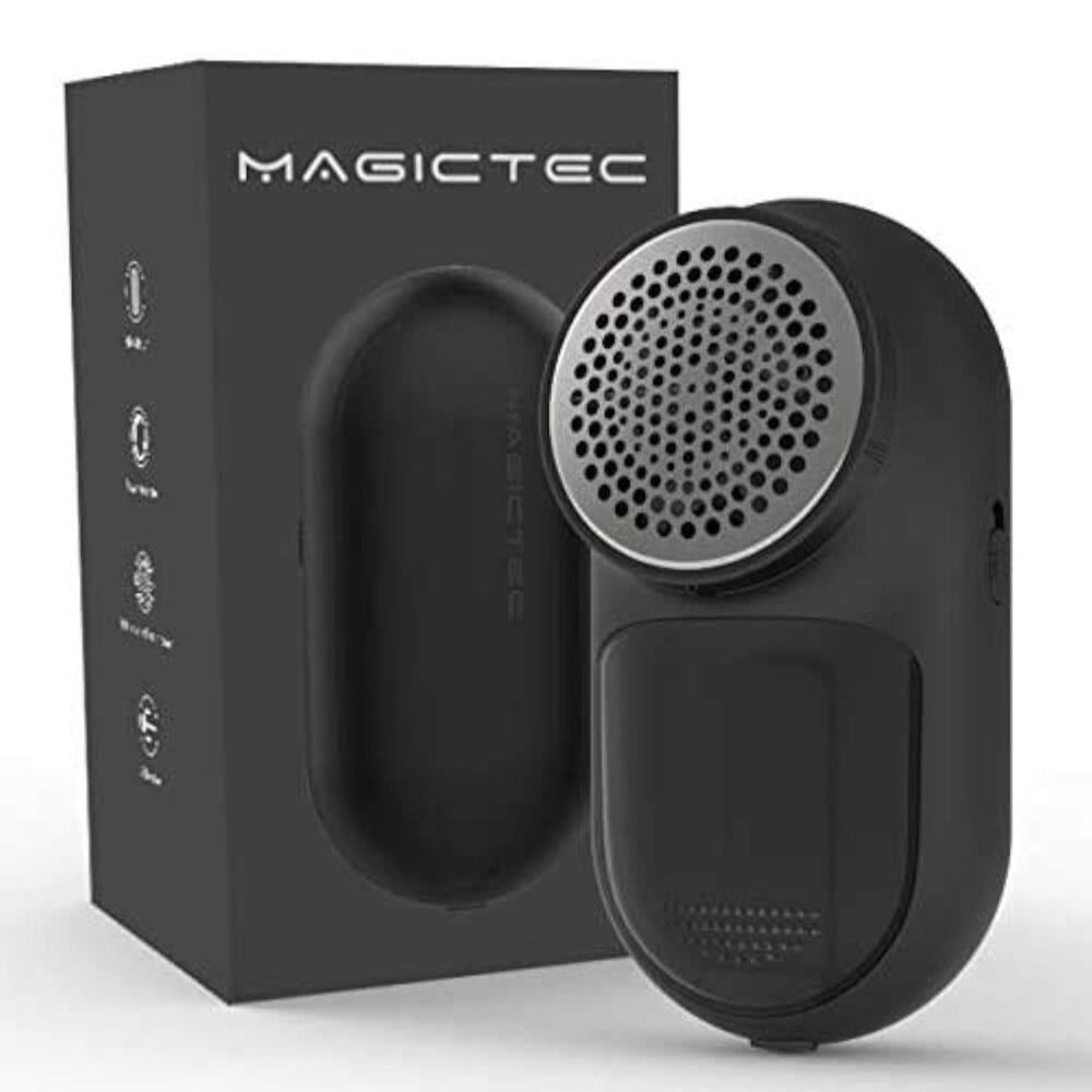 Magictec Rechargeable Fabric Shaver - Black